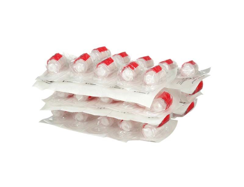 Einzeln verpackte Ketac™ Cem Aplicap™ Kapseln in transparenter Folie.