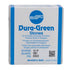 Dura-Green® Schleifstein-Verpackung mit Produktdetails in blauer Schrift.
