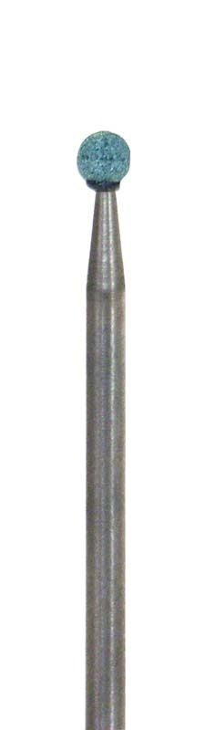 Dentalschleifkörper Dura-Green® - HP RD1 mit grünem Kopf.