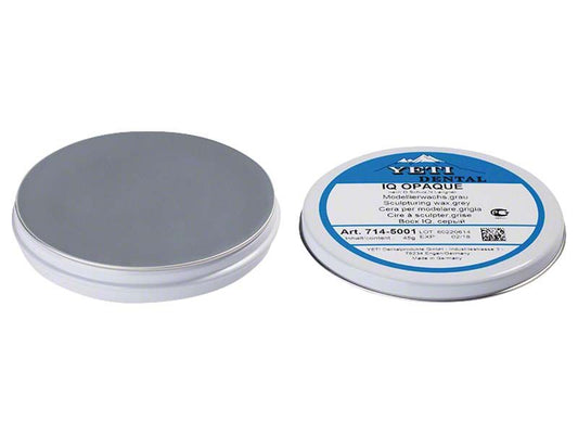 Modellierwachs Dose 45 g grau von medic-star für Dentalanwendungen