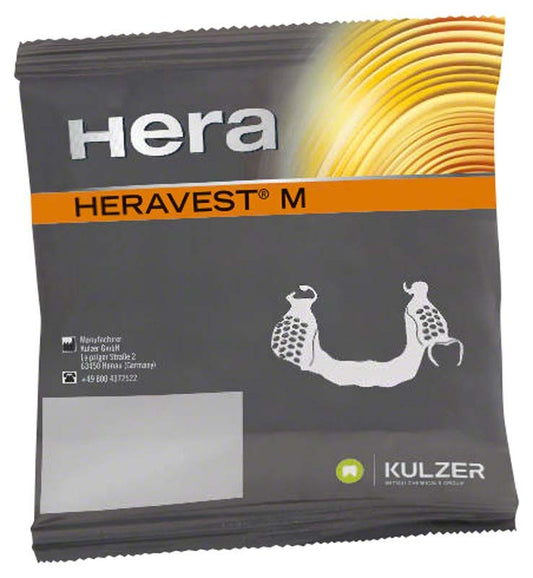 Heravest® M 125 x 160g Verpackung für Dentalpräzisionseinbettmasse.
