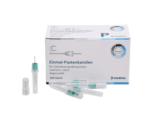 Image of Einmal-Pastenkanülen carpule 21G 0,8 x 23mm