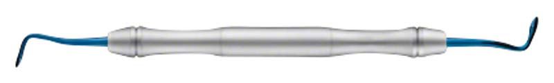 Zahnärztliches Instrument LiquidSteel®PolyFill Plasma+® mit ovalen Arbeitsenden.
