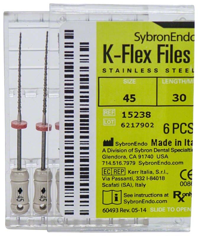 K-Flex Feilen 30mm ISO 045 in transparenter Verpackung mit Etikett.
