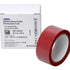 HANEL Okklusionsfolie doppelseitig, 22mm breit, rote Rolle und Verpackung.