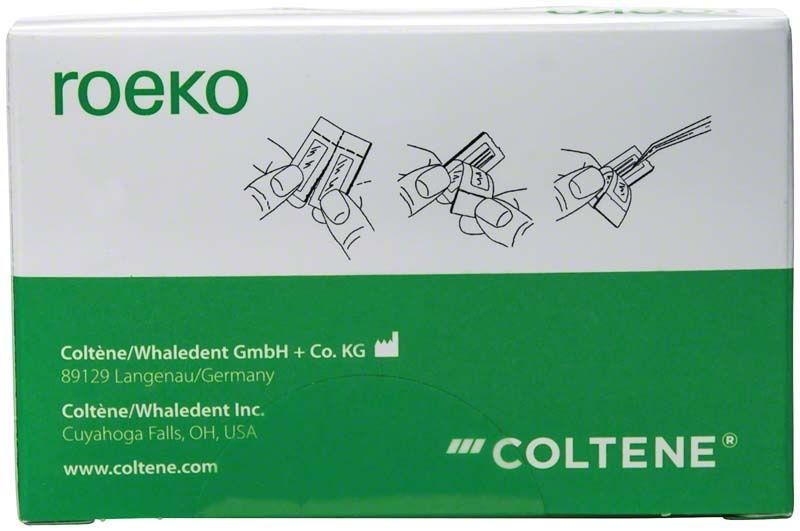 Verpackung der ROEKO Papierspitzen TopColor, Gr. 030, blau.