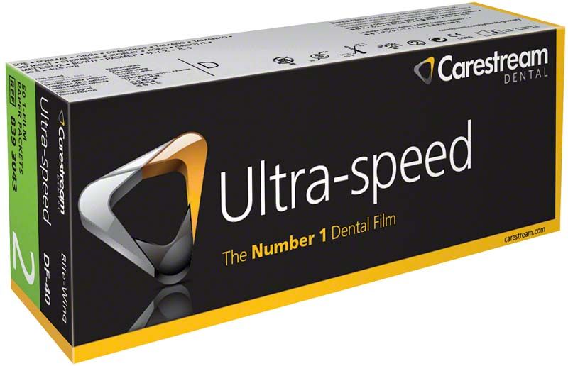 Ultra-speed Bite Wing Film Verpackung für zahnmedizinische Röntgenaufnahmen.
