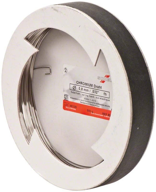 Image of CHROMIUM Spulendraht federhart - 0,8mm , 500g