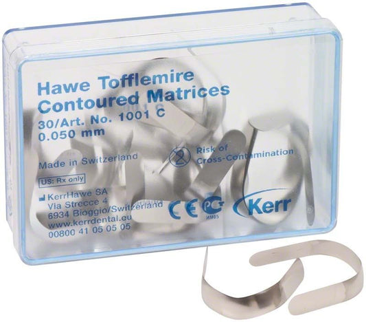 Image of Hawe Tofflemire Matrizen 1001C/30 0,05mm dünn bombiert