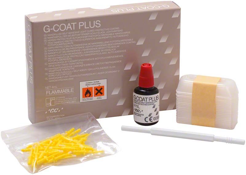 G-Coat PLUS Starter Kit mit Flasche, Applikator und gelben Stiften