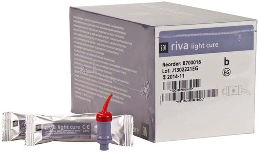 Image of Riva Light Cure Kapseln Normalhärtend Bleach
