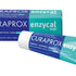 CURAPROX Enzycal 1450 Zahnpasta-Tube und Verpackung mit blau-grünem Design.