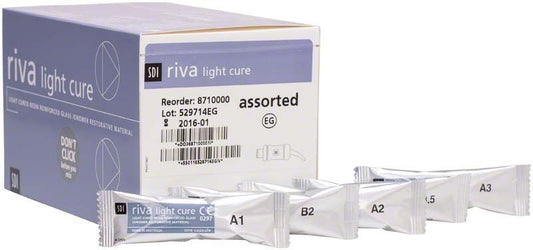 Image of Riva Light Cure Kapseln Normalhärtend Sortimentspackung