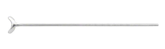 Edelstahl J-Klammer Ø 0,9mm mit hochglänzender Oberfläche.