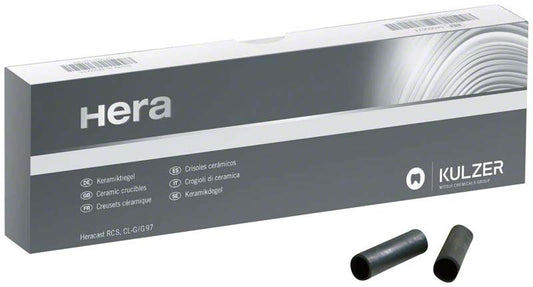 Keramiktiegel für Heracast RC-S, CL-G, CL-G 97 in Originalverpackung.