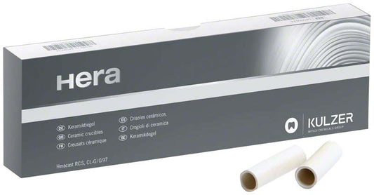 Keramiktiegel für Heracast RC-L, CL-G 77, CL-G 94 in Originalverpackung von Hera.