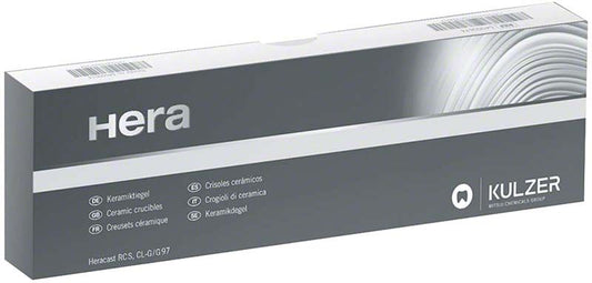 Grafittiegel-Verpackung für Heracast RC-S, CL-G, CL-G 97 von Kulzer.