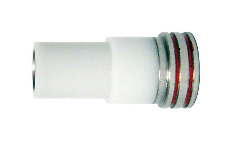 WL-Adapter aus Edelstahl für Innenreinigung, kompatibel mit ISO-Schnittstelle.