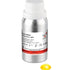 Silberne Flasche STEADY-RESIN Farbmonomere 100ml - gelb mit gelbem Tropfen.