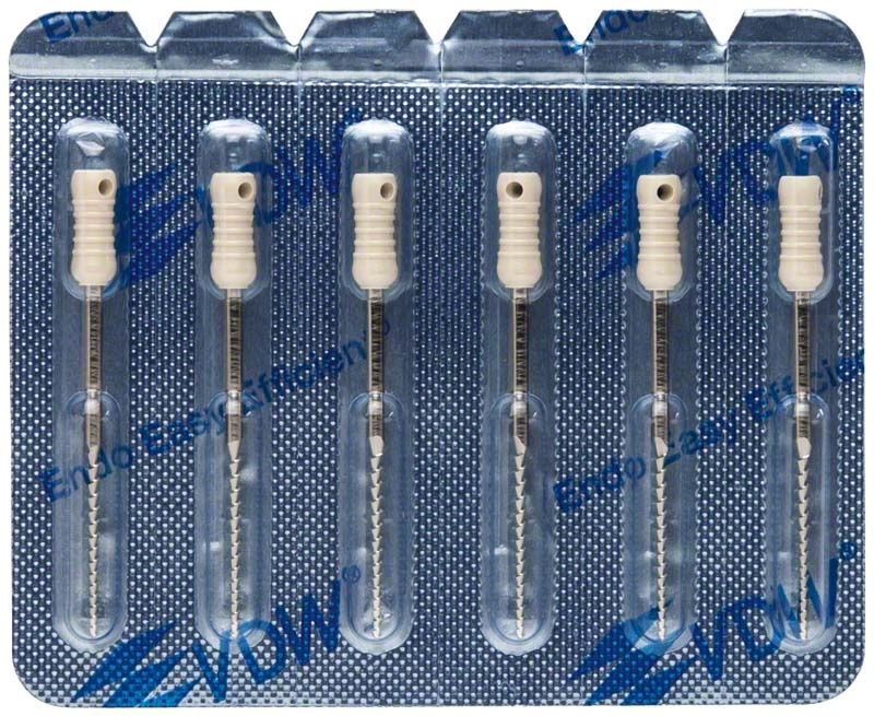 Sterile Hedström Feilen 31mm Gr. 90 in Blisterverpackung von VDW.
