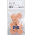 Weiche Polierscheiben in durchsichtiger Verpackung mit Etikett "EVE Soft Wheels".