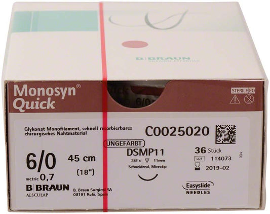 Image of Monosyn® Quick - 0,45m 6/0 DSMP11