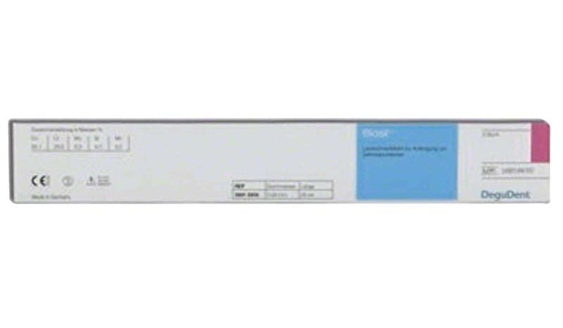 Biosil® Laserschweißdraht-Verpackung mit Produktinformationen und Herstellerlogo.