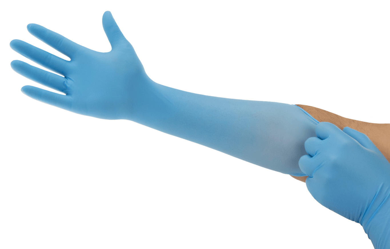 MICROFLEX® Nitrile Blue long Nitrilhandschuhe