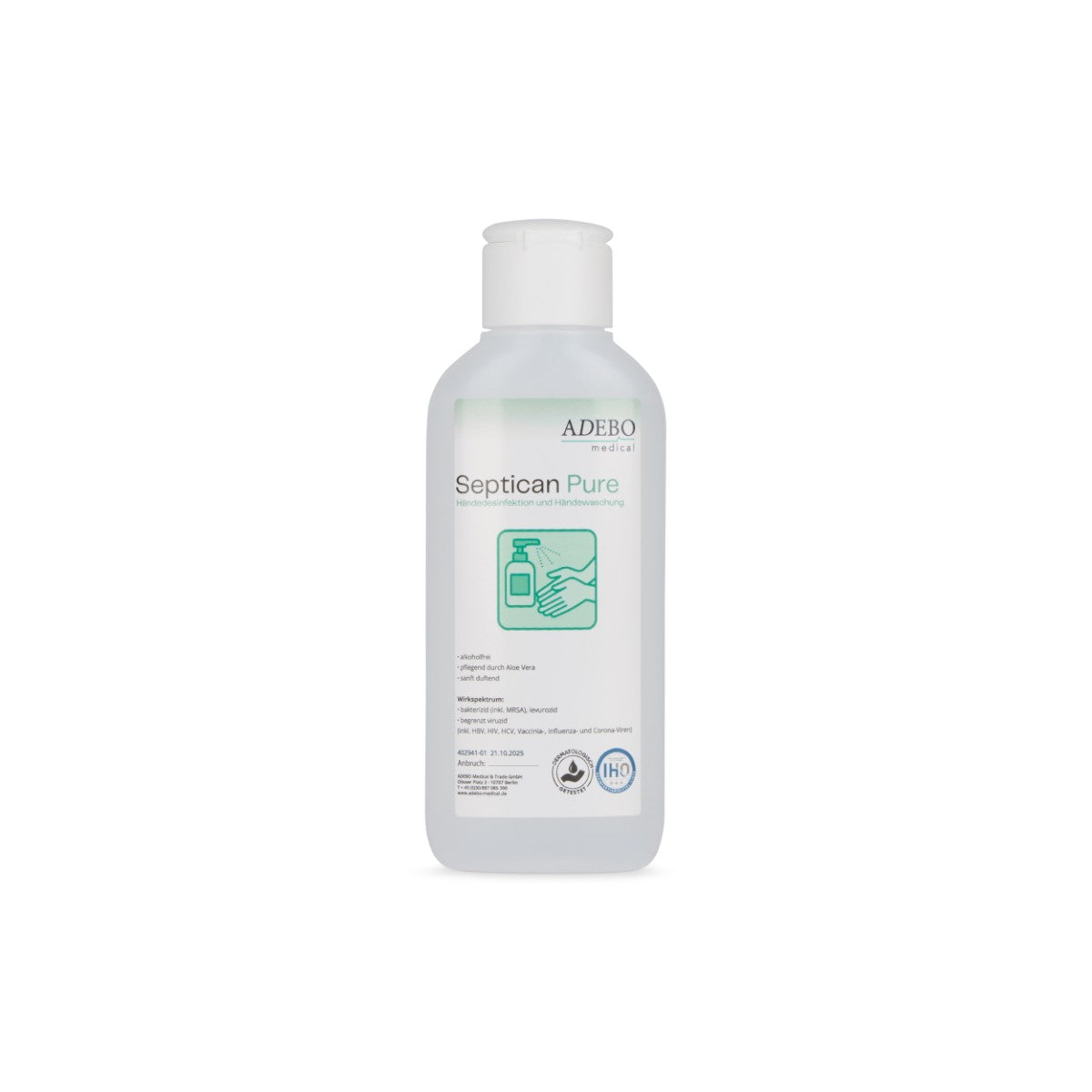 Septican Pure alkoholfreies Händedesinfektionsmittel