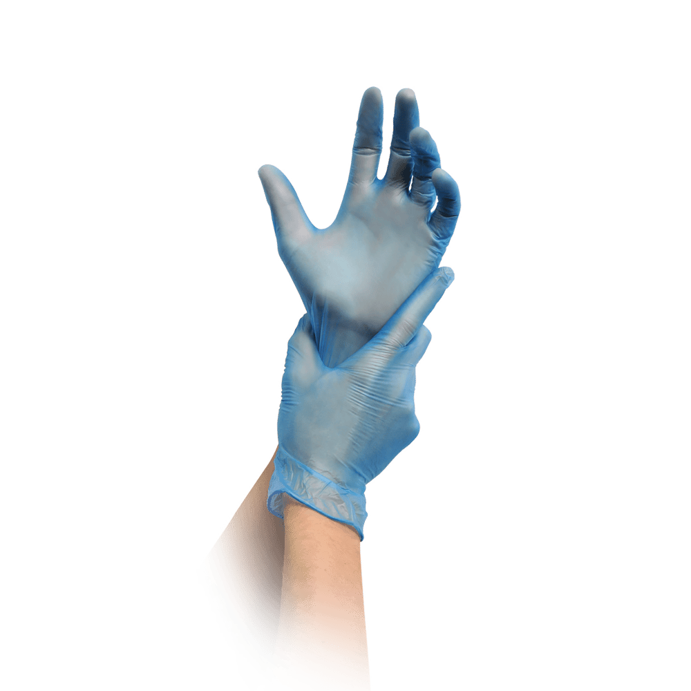 MaiMed-vinyl blue PF Vinylhandschuhe, puderfrei