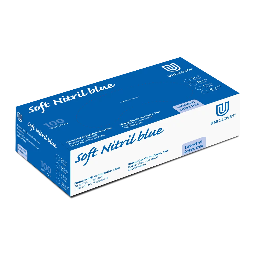 Soft Nitril Blue Nitrilhandschuhe