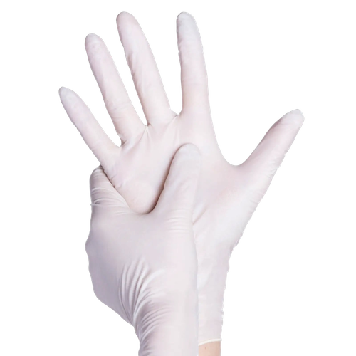 Basic-Touch Latexhandschuhe puderfrei weiß