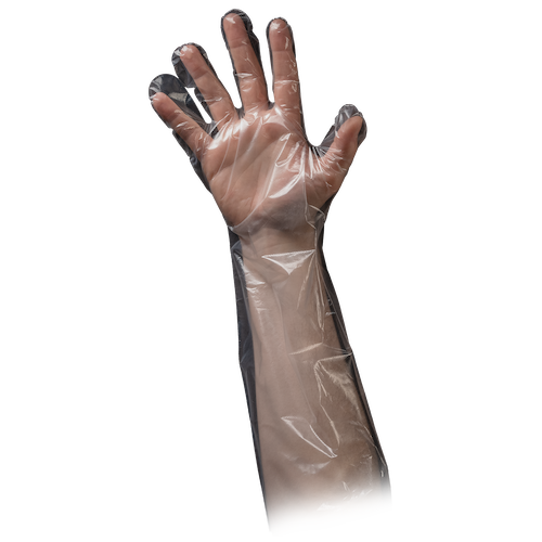 PE Handschuh gehämmert, extra lang