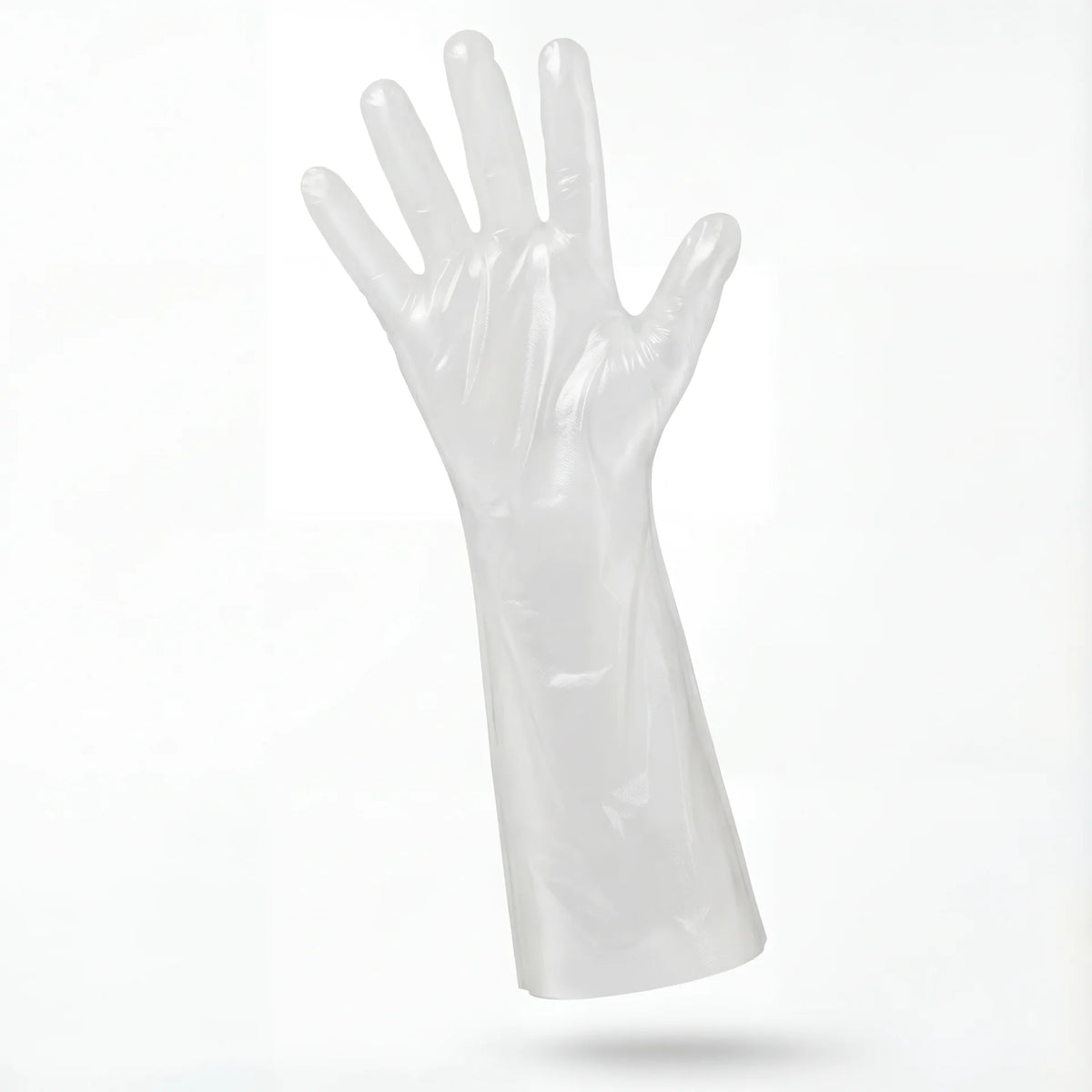 PE Handschuh gehämmert, extra lang