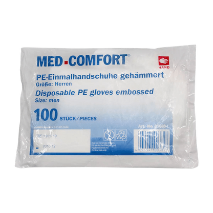 PE-Handschuh gehämmert