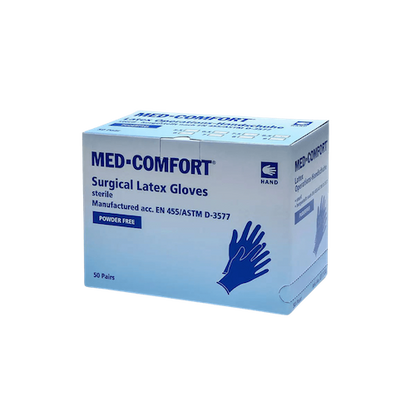 MED-COMFORT Sterile Latex, puderfrei, weiß
