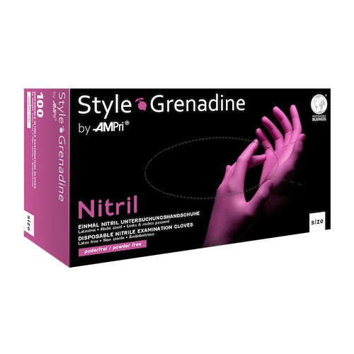 STYLE Grenadine, Nitrilhandschuhe puderfrei