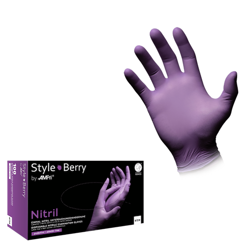 STYLE Berry, Nitrilhandschuhe puderfrei