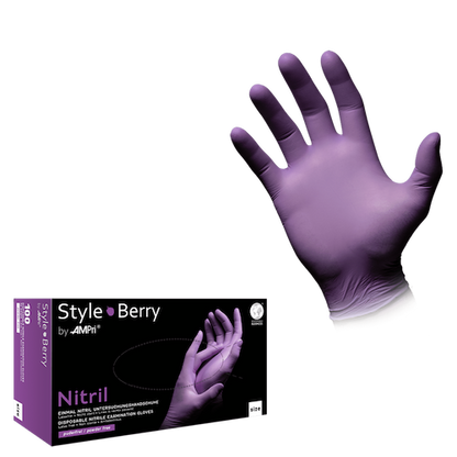 STYLE Berry, Nitrilhandschuhe puderfrei