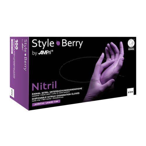 STYLE Berry, Nitrilhandschuhe puderfrei