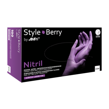 STYLE Berry, Nitrilhandschuhe puderfrei