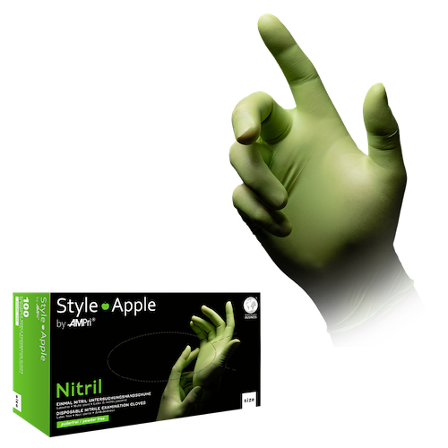 STYLE Apple, Nitrilhandschuhe puderfrei