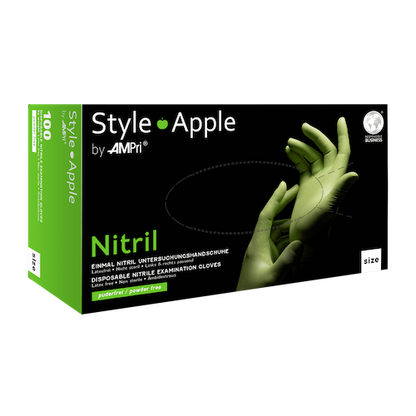 STYLE Apple, Nitrilhandschuhe puderfrei