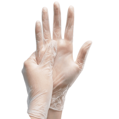 ECO-PLUS Vinylhandschuhe, weiß, puderfrei