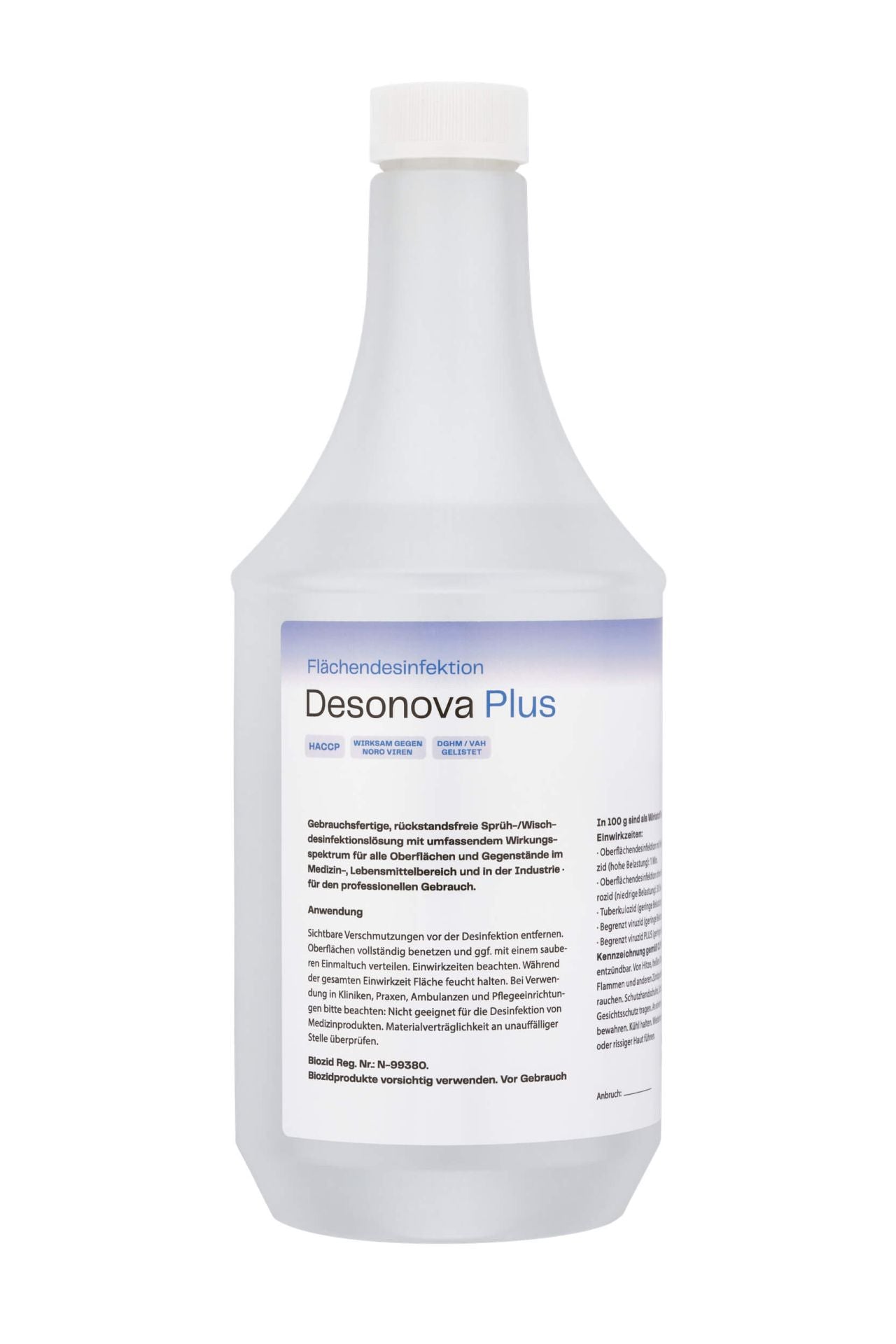 Desonova Plus - Flächendesinfektion