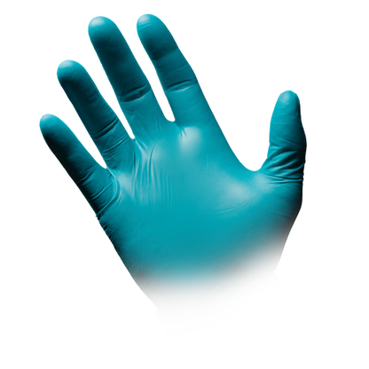 SolidSafety ChemN Special, Puderfreie Nitril-Einmalhandschuhe in Grün