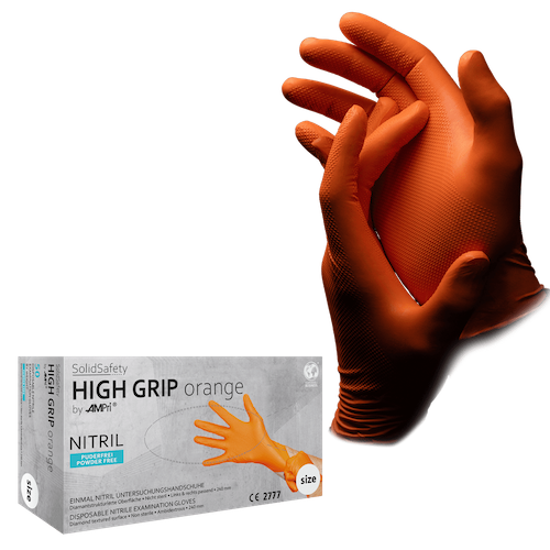 SolidSafety High Grip Orange