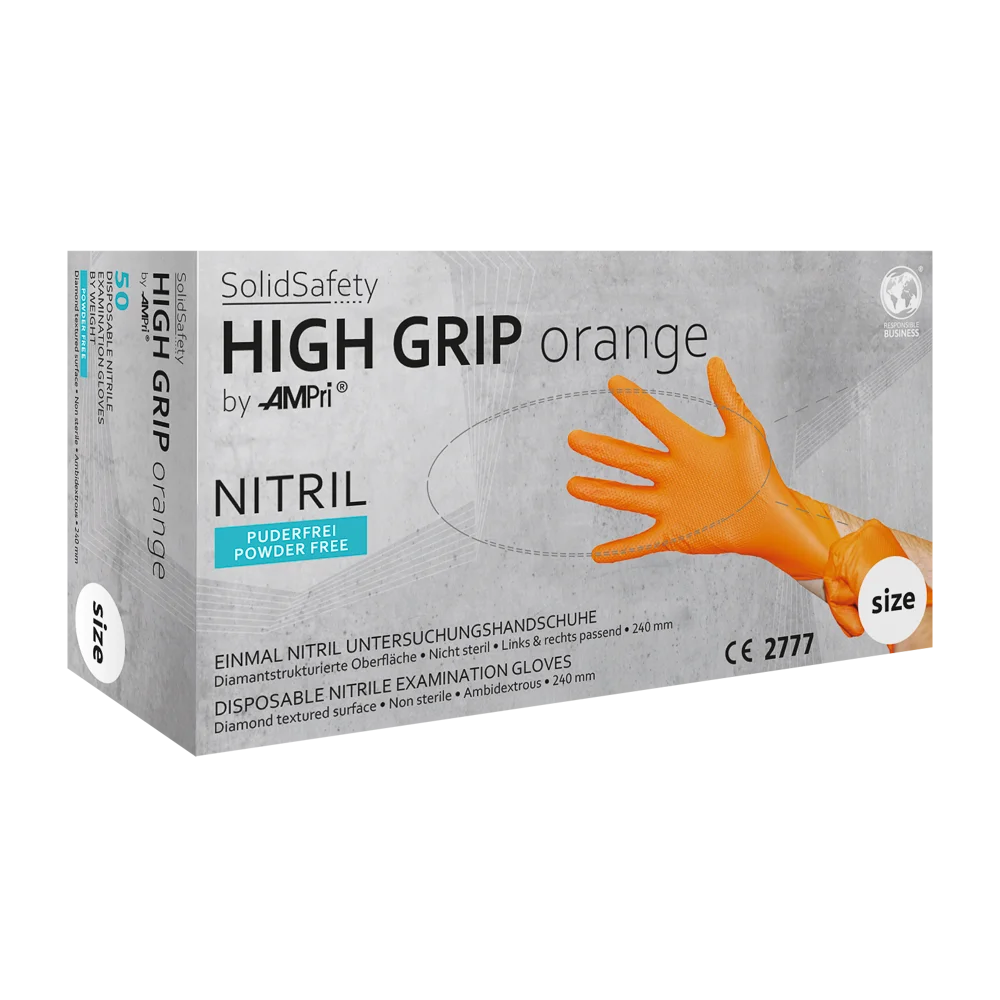 SolidSafety High Grip Orange