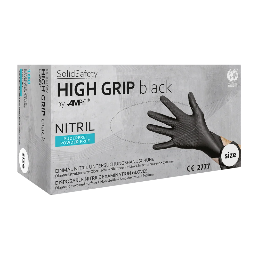 SolidSafety High Grip Black