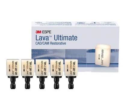 Lava™ Ultimate HT 14L A2 Schleifblöcke vor Verpackung für CEREC-Systeme